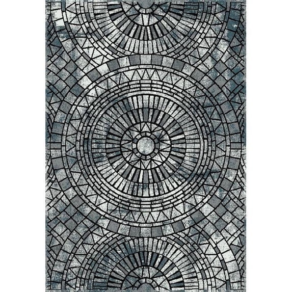 Mayberry Rug DN8386 5X8 5 ft. 3 in. x 7 ft. 3 in. Denver Titan Area Rug, Multi Color