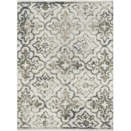 Mayberry Rug DN8941 5X8 5 ft. 3 in. x 7 ft. 3 in. Denver Calypso Area Rug, Beige