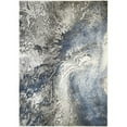 thumbnail image 1 of Mayberry Rug EV8616 9X13 9 ft. 3 in. x 12 ft. 6 in. Everest Splash Area Rug, Blue, 1 of 5
