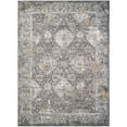 thumbnail image 1 of Mayberry Rug EV8906 5X8 5 ft. 3 in. x 7 ft. 3 in. Everest Brooklyn Area Rug, Gray, 1 of 5