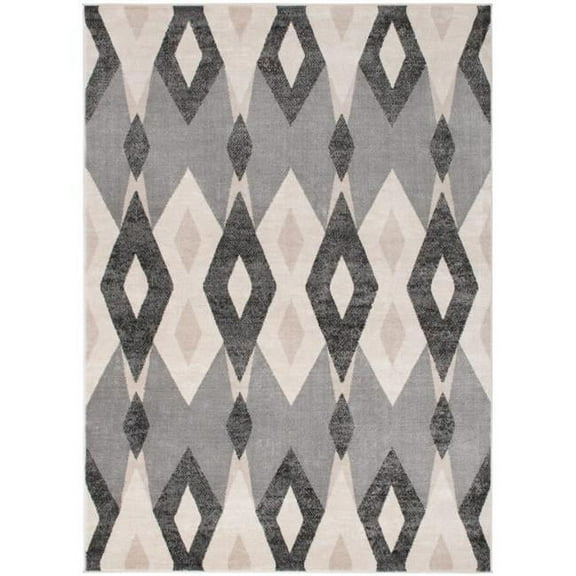 Mayberry Rug GAL7446 5X8 5 ft. 3 in. x 7 ft. 3 in. Galleria Argyle Area Rug, Multi Color