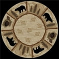 thumbnail image 1 of Mayberry Rug HS7472 5RD 5 ft. 3 in. x 5 ft. 3 in. Round Hearthside Toccoa Area Rug, Multi Color, 1 of 1