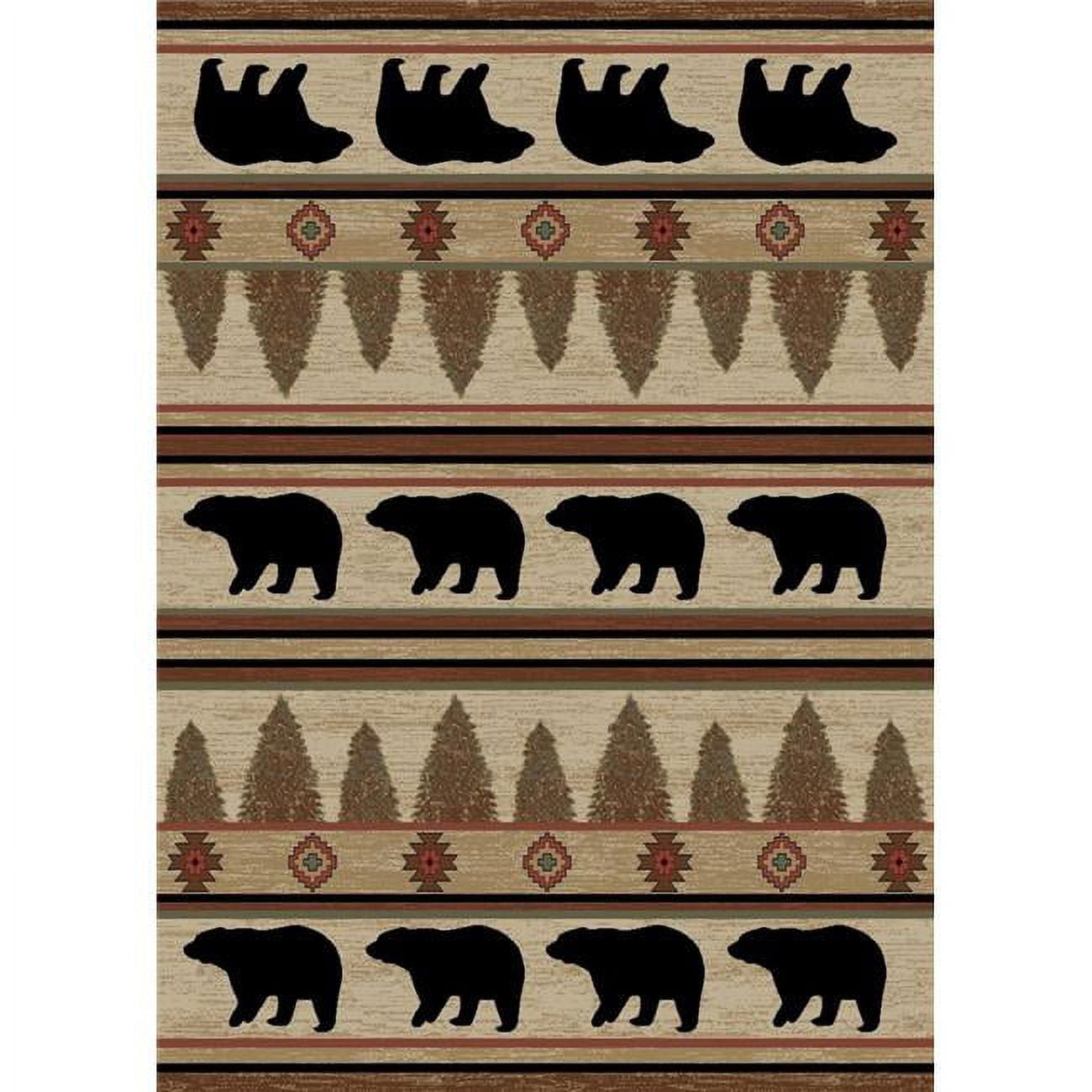 Mayberry Rug HS7482 5X8 5 ft. 3 in. x 7 ft. 3 in. Hearthside ...