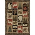 thumbnail image 1 of Mayberry Rug HS9651 5X8 5 ft. 3 in. x 7 ft. 3 in. Hearthside Hillside Bluff Area Rug, Multi Color, 1 of 2