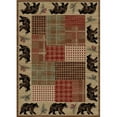 thumbnail image 1 of Mayberry Rug Hearthside Rover Multi Lodge Area Rug 5'3"x7'3" 5' x 8', 1 of 2