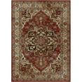 thumbnail image 1 of Mayberry Rug HT7770 5X8 5 ft. 3 in. x 7 ft. 7 in. Home Town Charisma Area Rug, Claret, 1 of 5