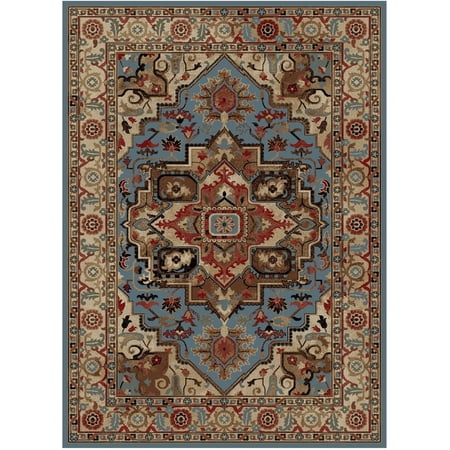 Mayberry Rug HT7776 5X8 5 ft. 3 in. x 7 ft. 7 in. Home Town Charisma Cloude Area Rug, Cloude