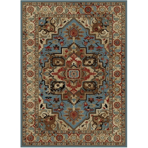 Mayberry Rug HT7776 8X10 7 ft. 10 in. x 9 ft. 10 in. Home Town Charisma Area Rug, Cloude