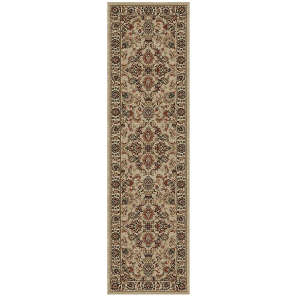 Mayberry Rug Hometown Ambassador Traditional Area Rug 2'3"x7'7" - Ivory
