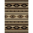 thumbnail image 1 of Mayberry Rug Hearthside Sterling Brown Lodge Area Rug 5'3"x7'3", 1 of 2