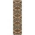 thumbnail image 1 of Mayberry Rug LK8531 2X8 2 ft. 3 in. x 7 ft. 7 in. Lodge King La Cruces Area Rug, Brown, 1 of 2