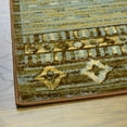 thumbnail image 1 of Mayberry Rug Lodge King Diamond Head Southwestern Lodge Area Rug Blue 5'3"x7'7" 5' x 8', 1 of 5
