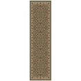 thumbnail image 1 of Mayberry Rug Mayberry Hometown Classic Oriental Keshan Area Rug Sage 2'7" x 12' 12' Runner Runner, 1 of 5