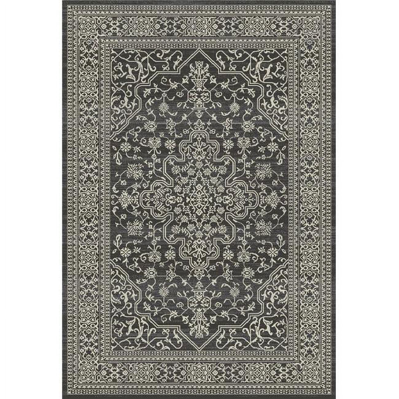 Mayberry Rug Mayberry Stratford Cleo Transitional Area Rug Gray 5'3