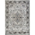 thumbnail image 1 of Mayberry Rug RH9566 5X8 5 ft. 3 in. x 7 ft. 3 in. Rhapsody Sutton Area Rug, Gray, 1 of 2