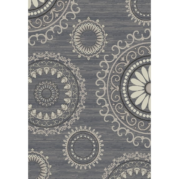 Mayberry Rug Stratford Kaleidescope Modern Polypropylene Area Rug 7'10" x 9'10" 8' x 10'