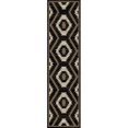 thumbnail image 1 of Mayberry Rug TC6473 2X8 2 ft. 3 in. x 7 ft. 7 in. Tacoma Rialto Black Runner Rug, 1 of 3