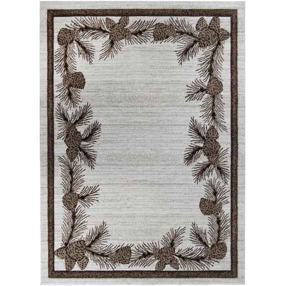 Mayberry Rug TC9712 2X8 2 ft. 3 in. x 7 ft. 7 in. Tacoma Honeybrook Area Rug, Multi Color