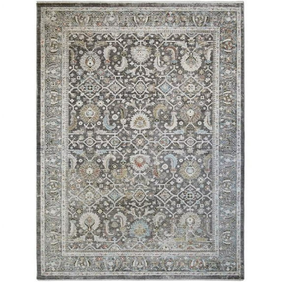 Mayberry Rug WD4011 8X10 7 ft. 10 in. x 9 ft. 10 in. Windsor Laurent Area Rug, Brown