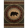 thumbnail image 1 of Mayberry Rugs  Asheville Lodge Bear Area Rug Multi 7'10" x 9'10" 8' x 10' Rectangle, 1 of 5