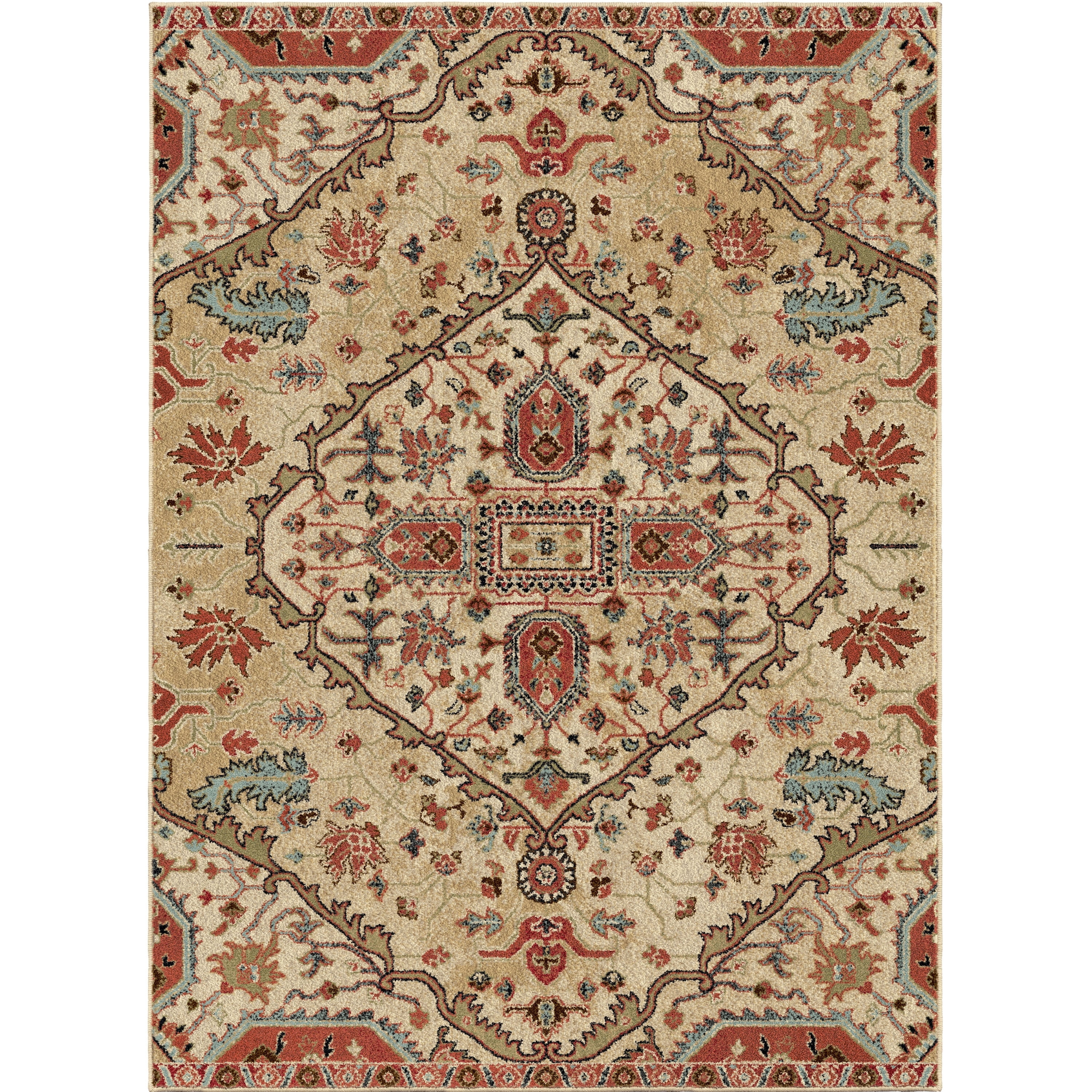 Seven Kings Rug Mayberry Rugs Lodge King Divine Transitional Rustic Area Rug 2'3