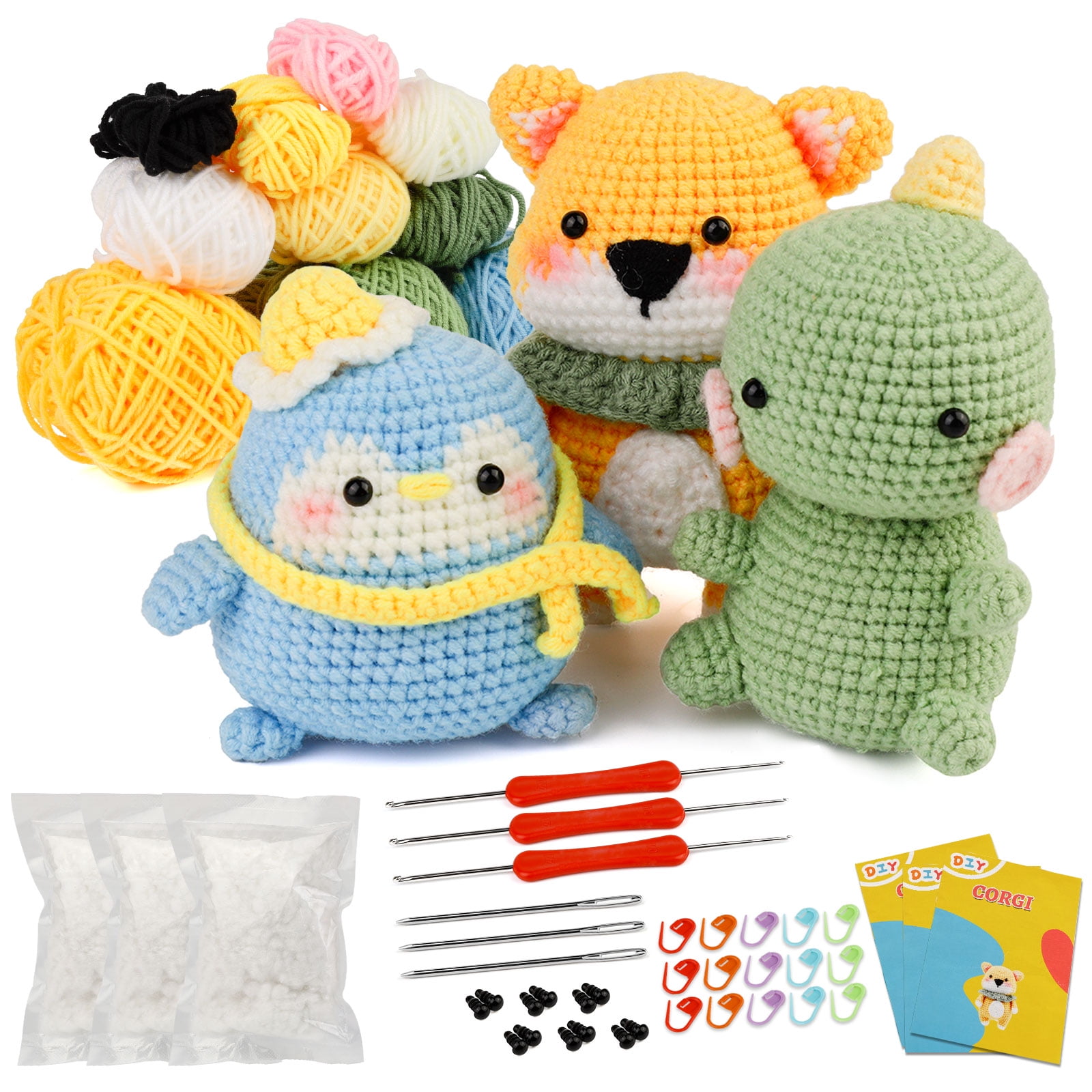 Sugar The Bunny Crochet Kit Animal Crochet Includes Follow Along