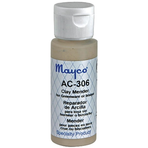 Mayco Clay Mender for Greenware or Bisque to Mend Assorted