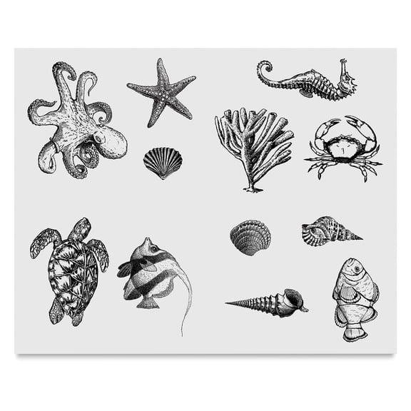 Mayco Designer Silkscreens - Sea Life