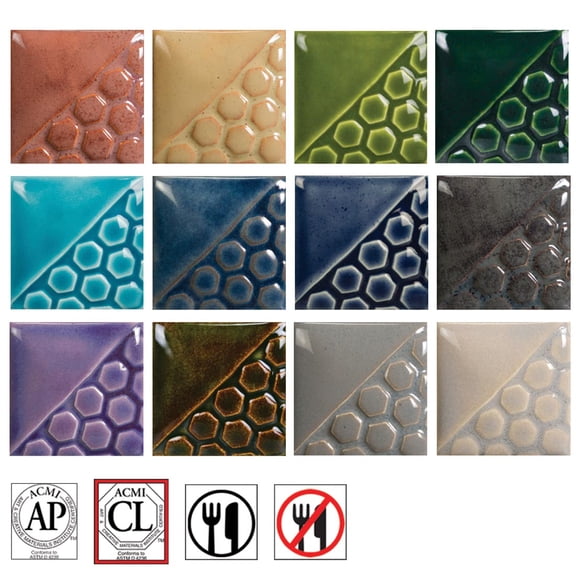 Mayco Elements Glaze 12-Color Set 2