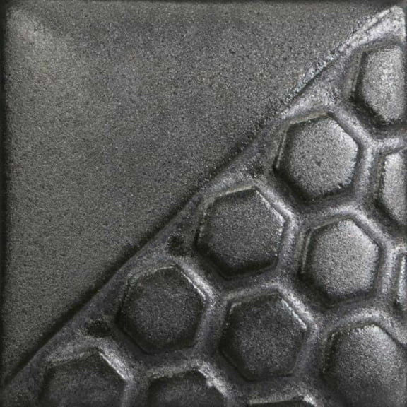 Mayco Elements Glaze, EL-119 Burnished Steel, Opaque, Pint