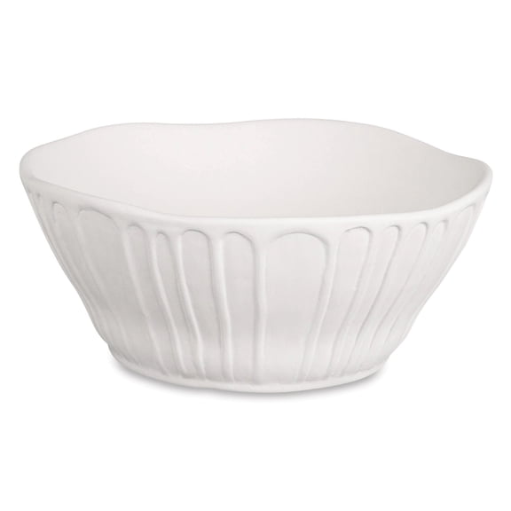 Mayco Stoneware Bisque Bowls - Pkg of 6, Fluted Small Bowl
