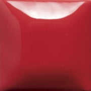 Mayco Stroke & Coat Wonderglaze Non-Toxic Glaze, 1 pt Bottle, Candy Apple Red