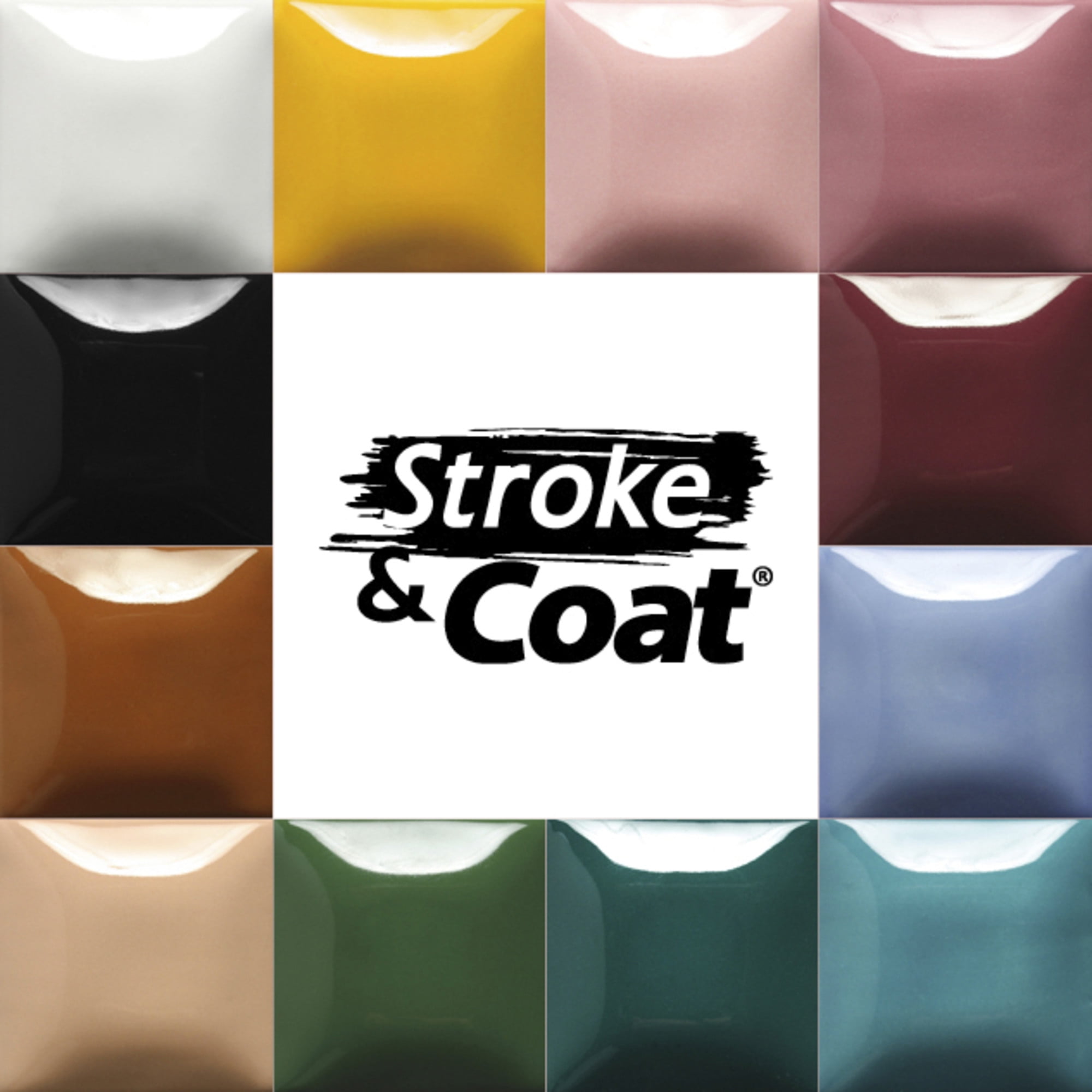 We used Stroke & Coat colors to - Mayco Ceramic Workshop