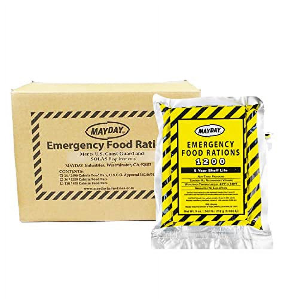 Mayday Industries 1200 Calorie Food Ration Bar