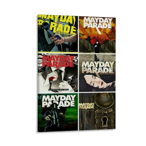 Mayday Parade Canvas Poster Bedroom Decor Office Room Decor Gift