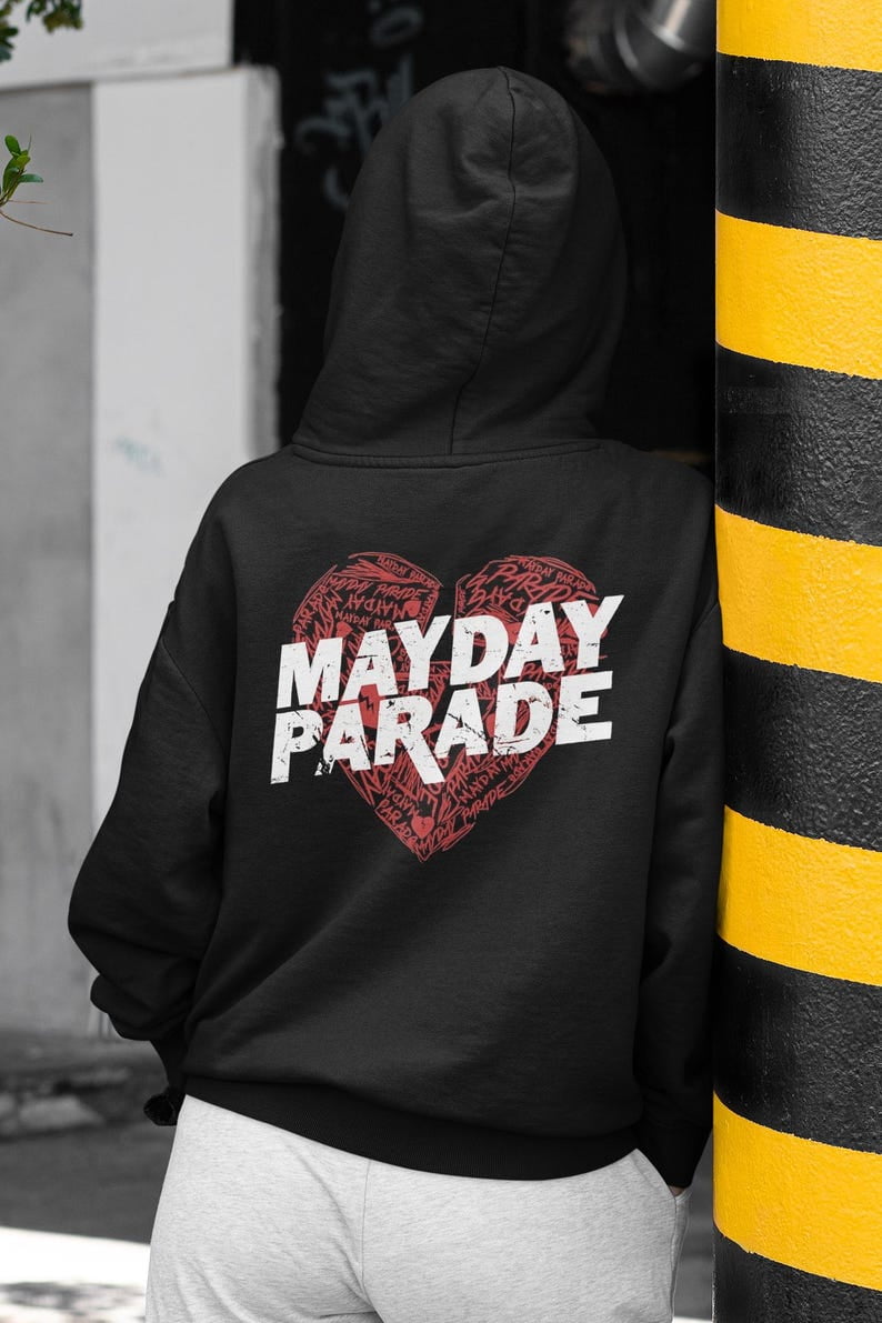 Mayday Parade Hoodie Rock Music Mayday Parade Merch Unisex Pullover Hoodie Walmart