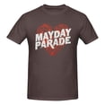 thumbnail image 1 of Mayday Parade Men'S Heart T-Shirt Black Men'S Basic Short Sleeve T-Shirt Coffee 4x-Large, 1 of 5