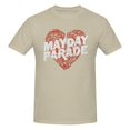 thumbnail image 1 of Mayday Parade Men'S Heart T-Shirt Black Men'S Basic Short Sleeve T-Shirt Natural 6x-Large, 1 of 5