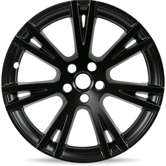 Mayde 19-Inch Wheel Covers fits 2020-2023 Tesla Model Y, Single Replacement Hub Cap, Matte Black (1 Piece)