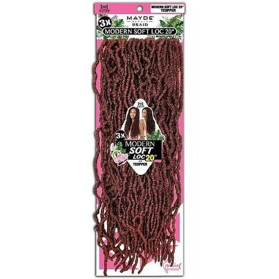 Mayde Beauty Crochet Braid 3X Modern Soft Loc 20" (Color #130)