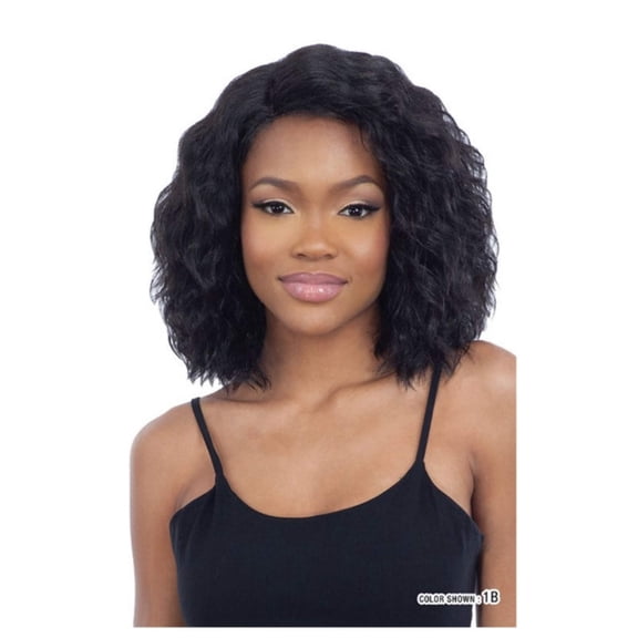 Mayde Beauty Wig Invisible 5" Deep Hand-Tied Lace Part Becca (1B)