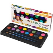 Maydear Oil Based Face Painting Kit, 16 Colors Professional Face Paint Palette