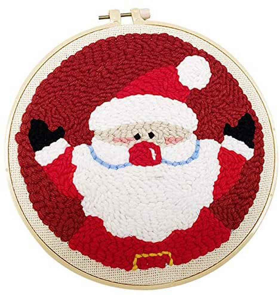 Maydear Punch Needle Starter Kit for Beginner Cartoon Rug Hooking ...