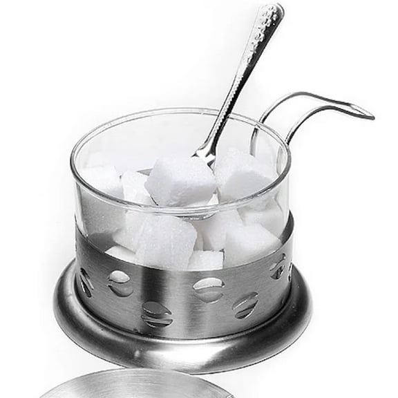 Mayer & Boch Sugar Bowl With Lid And Spoon 9 oz