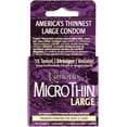thumbnail image 1 of Mayer Laboratories Kimono Condom Microthin Large Condoms, 3 Count .., 1 of 1