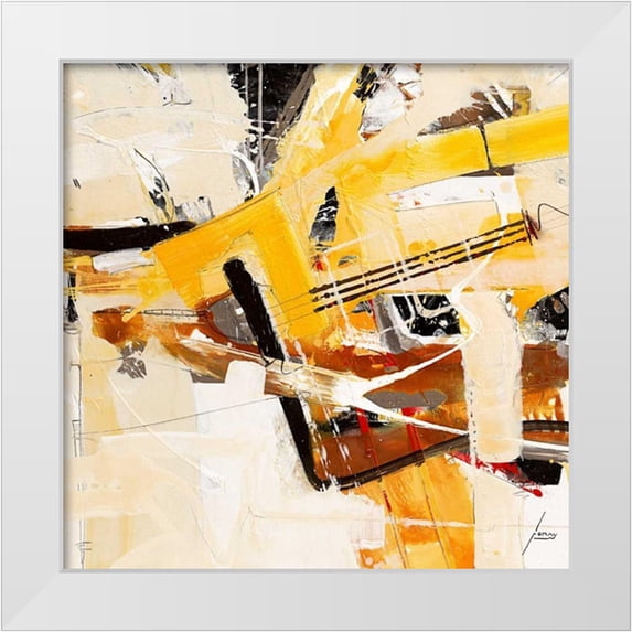 Mayer, Norbert 15x15 White Modern Wood Framed Museum Art Print Titled - Nachricht an die Sonne