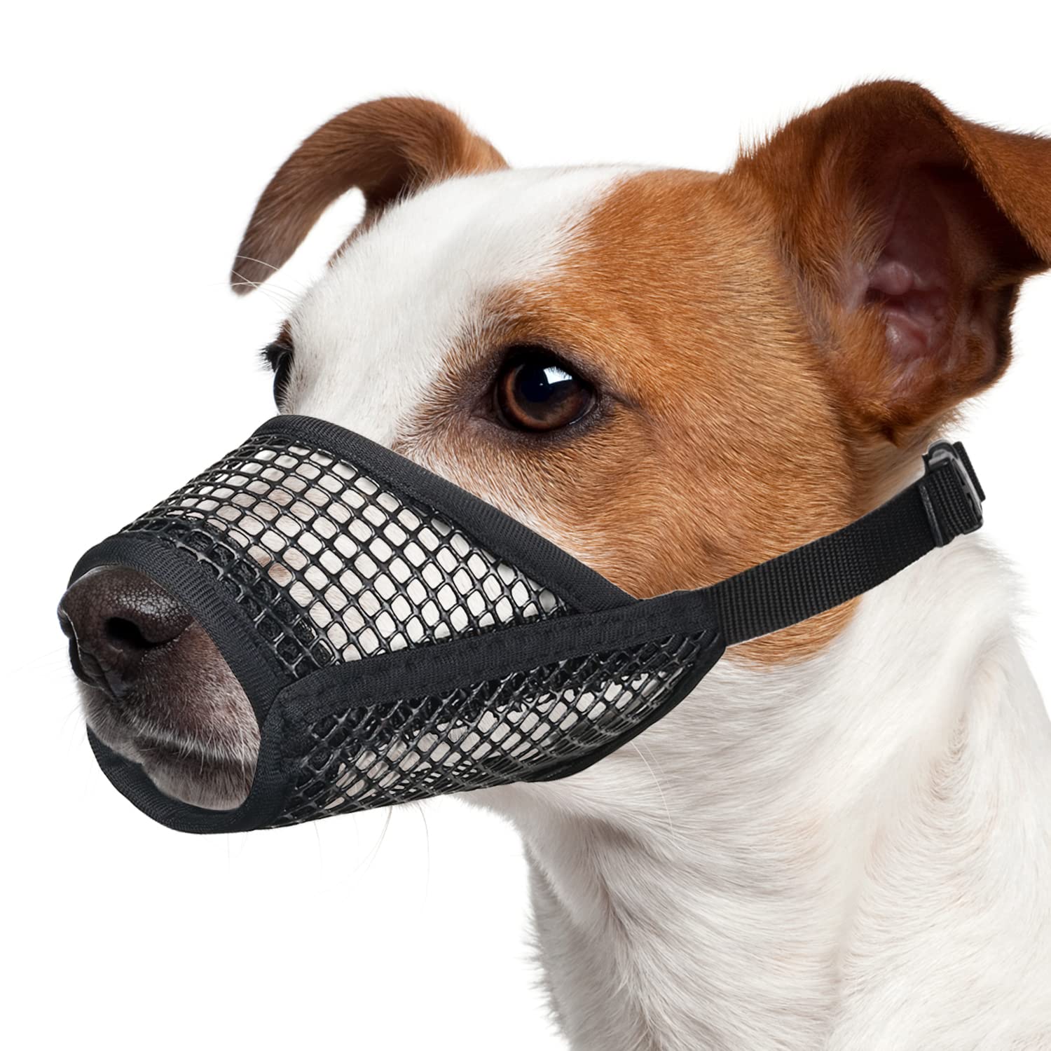 Mayerzon Dog Muzzle, Soft Mesh Muzzles for Small Medium Large Dogs