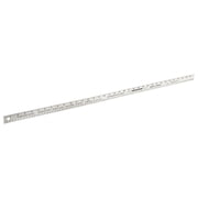 Mayes Straight Edge Aluminum Yardstick, Silver, 36 Inch