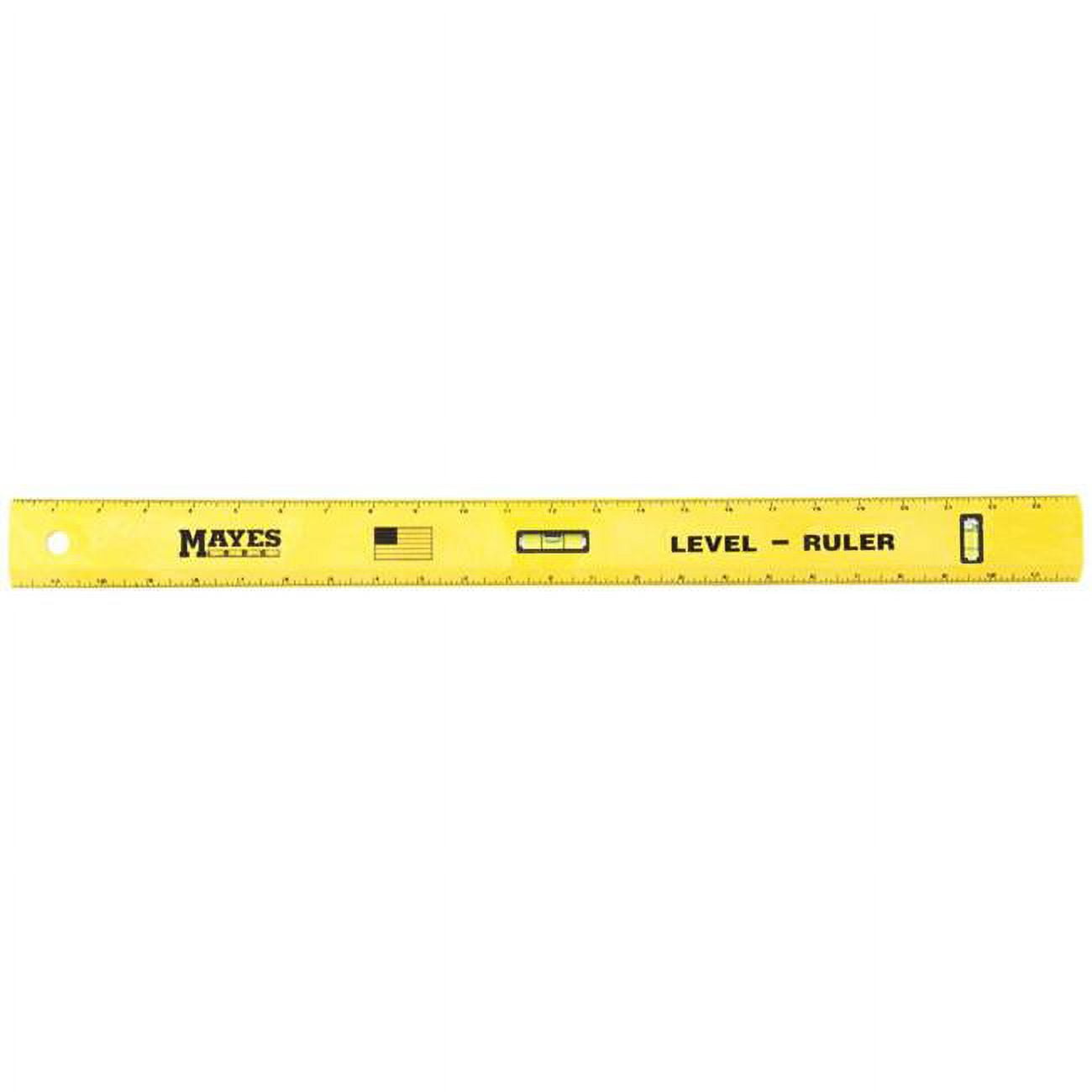 Mayes Brothers Tool Manufacture 1590884 Poly Level Ruler-Non-Magnetic ...