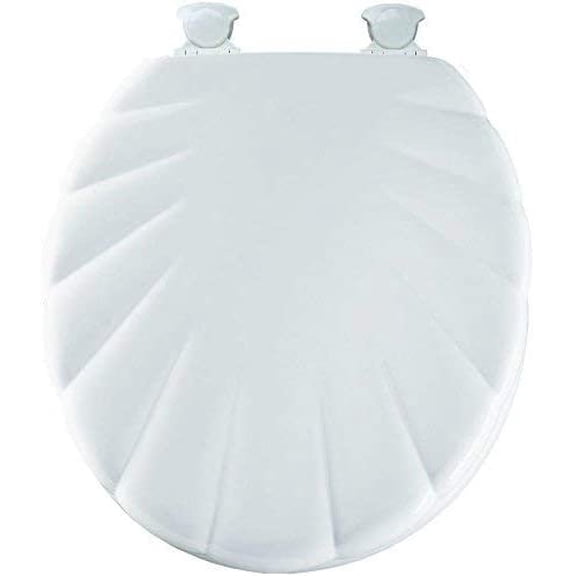 Mayfair 22EC-000 Shell Wood Toilet Seat